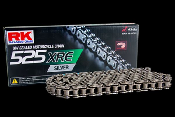 RK(アールケージャパン)  【4935531347637】 RK525XRE-SILVER-130L　ドライブチェーン　シルバーの通販は