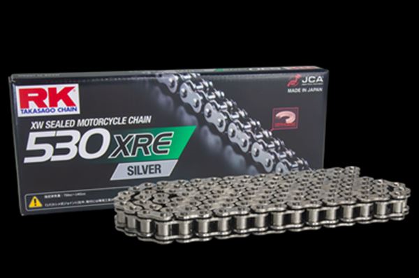RK(アールケージャパン)  【4935531347859】 RK530XRE-SILVER-110L　ドライブチェーン　シルバーの通販は 12,007円