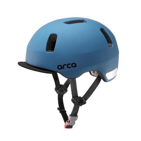 【OGK kabuto】   【4966094632472】 ARCA マットインディゴ 47-50cm(未満) バイザー付の通販は 6,236円