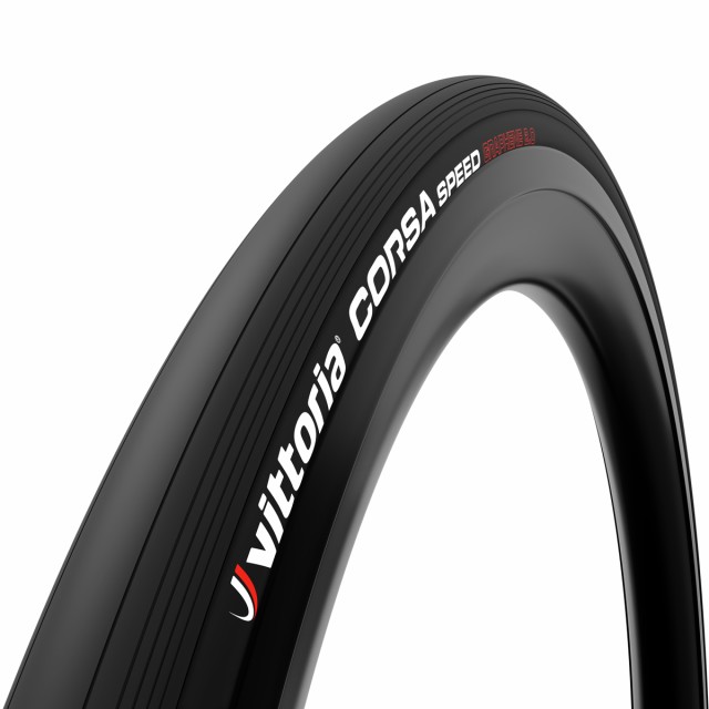 Vittoria ヴィットリア 【8022530019354】 CORSA SPEED　700×23C　Black BLACK　タイヤ　ブラック