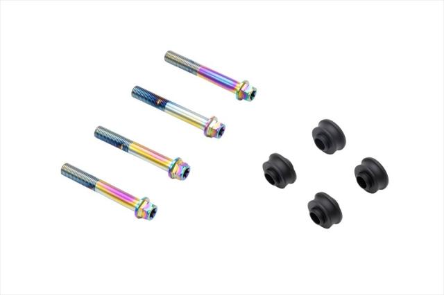 プロト  【4550255892043】 オフセットカラーマウントボルトセット 適合キャリパーA フランジ六角 チタン色 XSR900 16-24 φ298（ノーマル）の通販は