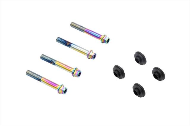 プロト  【4550255943899】 オフセットカラーマウントボルトセット 適合キャリパーB フランジ六角 チタン色 YZF-R7 22-24 φ298（ノーマル）の通販は