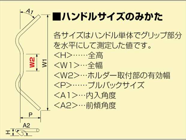 4936887004601 ナロープルバック1型 ハンドルkit 【HURRICANE(ハリケーン)】 