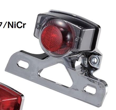 4947934072382 ユーロタイプテールランプ メッキ／スモーク ZOOMER 286438 【CF-POSH(シーエフポッシュ)】 6,809円