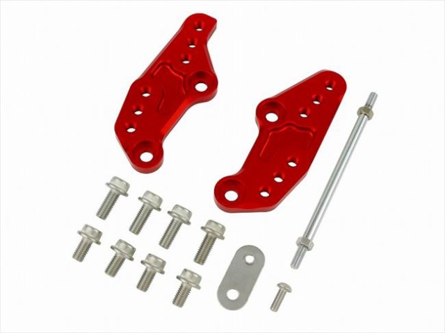 4945716097097 ステップアッププレート RED YZF-R25 15-20/MT-25 -17 066072-02 【POSH FAITH(ポッシュ フェイス)】 の通販は