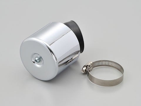 【DAYTONA(デイトナ)】 63327 PEキャブ用オールウェザー パワーフィルター　（φ45アーク）クロームメッキの通販は 5,441円