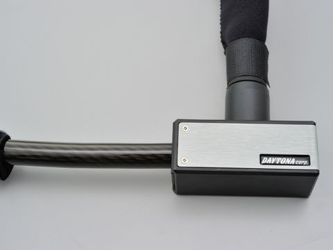【DAYTONA(デイトナ)】 97666 ストロンガーワイヤーロック キーロックタイプ 1800mm/シルバーの通販は 4,527円