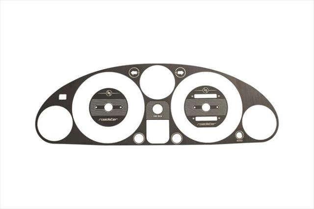 【ジャスパフォーマンス】 【4550255727147】 2109 メーターパネル（クラスターベゼル） ブラックステンレスヘアライン NA8ロードスターの通販は 12,746円