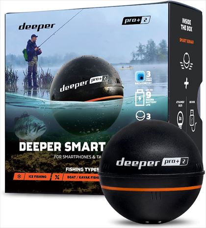Deeper(ディーパー)】 【4779032950701】Deeper PRO+ 2.0 魚群探知機 