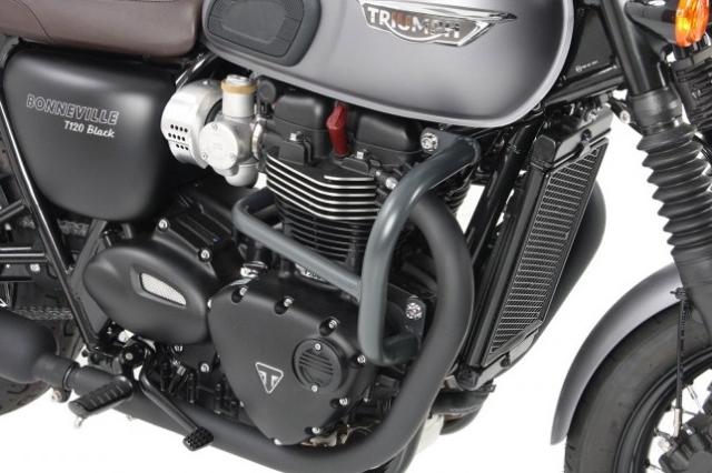 【ヘプコアンドベッカー】 【4548916925018】 5017544-0001 ヘプコ＆ベッカ エンジンガード ブラック Street Twin 16-20／Bonneville T120 16-20の通販は 33,638円