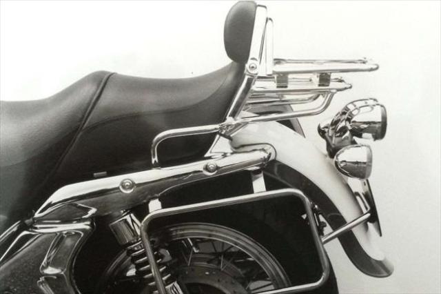 【ヘプコアンドベッカー】 【4548664527090】 650521-0102 ヘプコ＆ベッカ トップケースキャリア リアラック クローム California1100／I 93-98／Evolution -01の通販は 30,572円