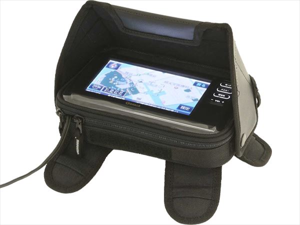 【タナックス】 【4510819103855】 MFK-138 MOTOFIZZ アングルナビポケット ブラック 50（H）x220（W）x130（D）mm 6,980円