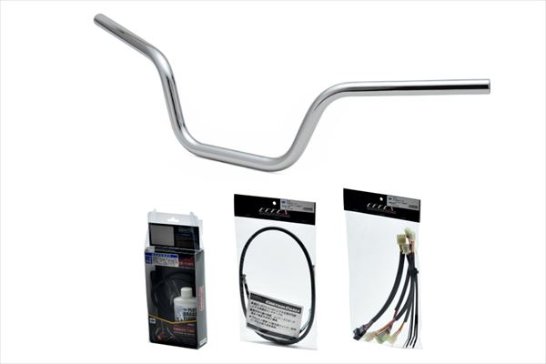 【EFFEX】 【4549950888451】 EBXK0006-1303SC EFFEX スーパーバーKIT EU-3 クロームメッキ CB1300SB 14-16 ABSの通販は