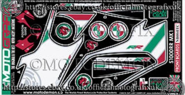 【モトグラフィックス】 【4580041203654】 MT-NB004ITC ボディパッド FRONT S1000RR 09-11の通販は