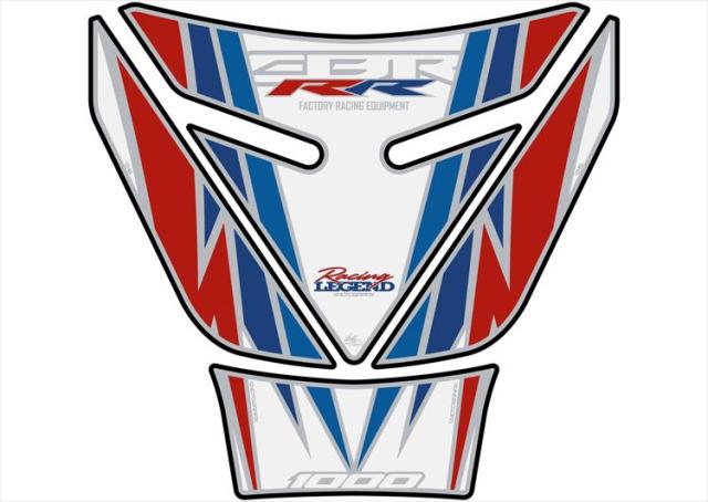 【定形外郵便】【モトグラフィックス】 【4580041215985】 MT-TH024RWB タンクパッド RED／WHT／BLU CBR1000RR 08-16の通販は 6,077円