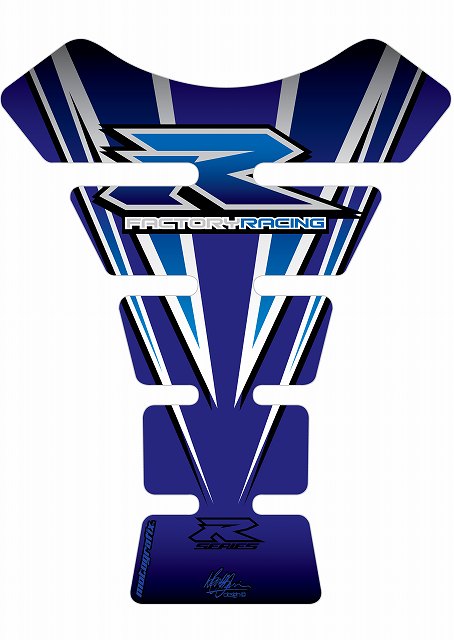 【定形外郵便】【モトグラフィックス】 【4580041218139】 MT-TS002B タンクパッド BLU SUZUKI SPINEの通販は 5,044円