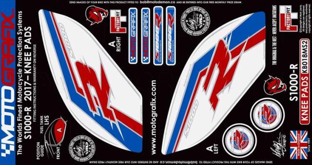 【モトグラフィックス】 【4580041222839】 MT-KB018MS2 ボディパッド KNEE BMW S1000R 17-の通販は