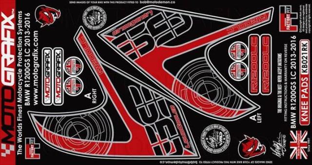 【モトグラフィックス】 【4580041225557】 MT-KB021RK ボディパッド KNEE （RK） BMW R1200GS（LC） 13-16の通販は 17,621円