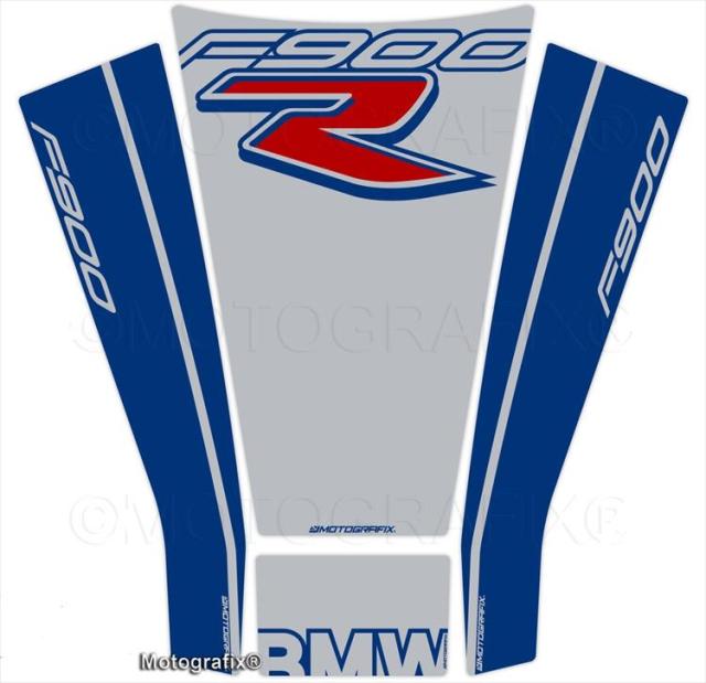 【定形外郵便】【モトグラフィックス】 【4580041242769】 MT-TB049BS タンクパッド BLU／RED／SIL BMW F900R 20-の通販は 5,165円