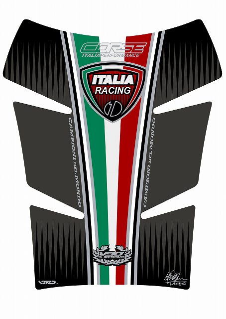 【定形外郵便】【モトグラフィックス】 【4580041213981】 MT-TD008U タンクパッド UNIVERSAL DUCATI MONSTERの通販は 6,077円