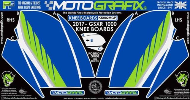 【モトグラフィックス】 【4580041224246】 MT-KS002MGP ボディーパッド KNEE （MGP） GSX-R1000／R 17-18の通販は 13,392円