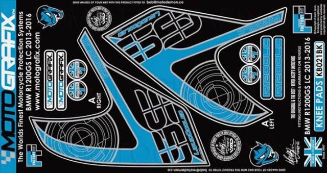 【モトグラフィックス】 【4580041225502】 MT-KB021BK ボディパッド KNEE （BK） BMW R1200GS（LC） 13-16の通販は 17,621円