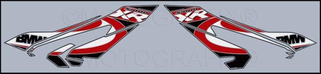 【モトグラフィックス】 【4580041240598】 MT-BSF001KR Number Board Decal BMW S1000XR 15-17の通販は