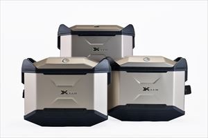 ヘプコアンドベッカー  【4550255234003】  XCEED 3BOXセット チタンカラー　トップケース 45L　サイドケース 38Lの通販は