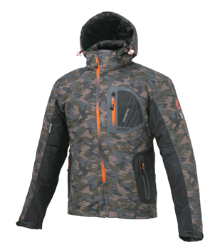 【送料無料】【HONDA（ホンダ）】 プロテクトウインターパーカー(カモフラージュ、スモークグレー、ブラック) 【の通販は 19,636円