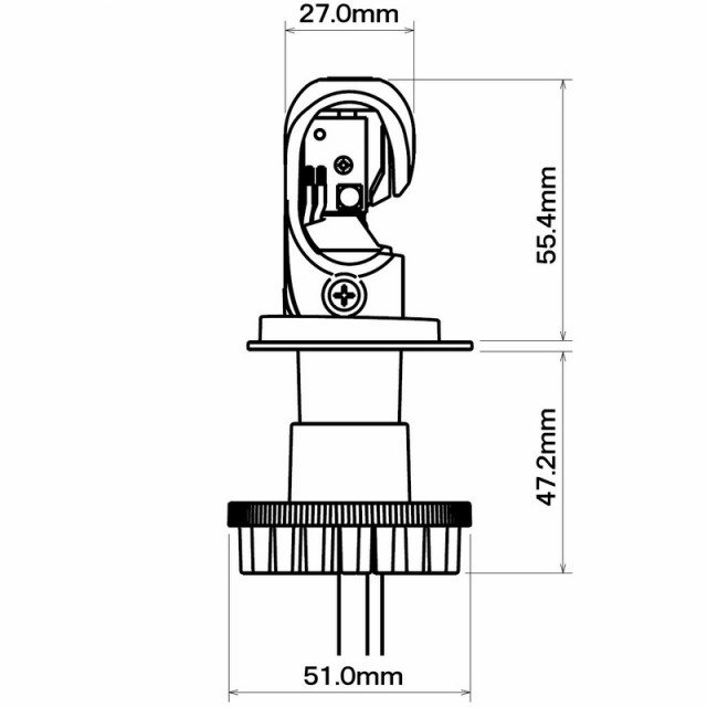 KOITO 【4961065400081】 P214KWT　12V11/11W　LEDホワイトビーム H4 セット