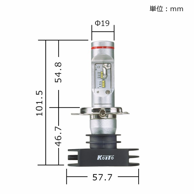 KOITO 【4961065400159】 P314KWT LEDホワイトビーム LEDーWB NEO H4