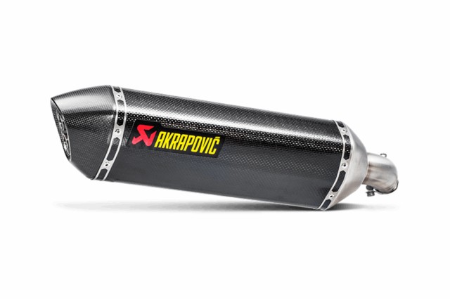 アクラポビッチ 【4549950251477】 AKRAPOVIC スリップオンライン カーボン JMCA SV650／X 16-23【型式:2BL-VP55B／8BL-VP55E】