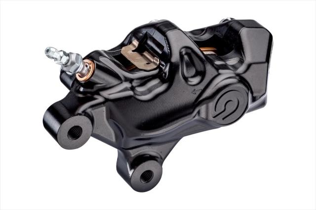 ブレンボ 【4548664841677】 ブレンボ 484 logonero アキシャル CNC 4P キャリパー ブラックアルマイト ブラックロゴ 左 φ32 取付ピの通販は