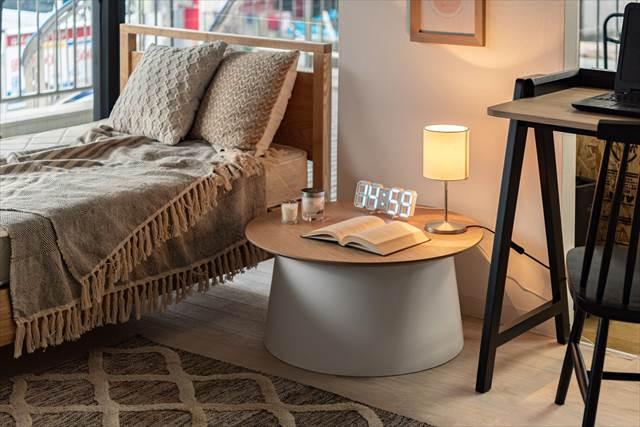 東谷 あづまや  【4985155220359】 PT-991WH ラウンドテーブル Lの通販は