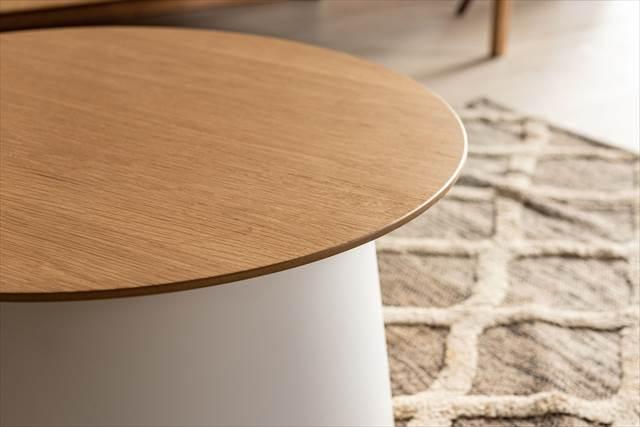 東谷 あづまや  【4985155220359】 PT-991WH ラウンドテーブル Lの通販は