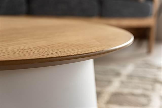 東谷 あづまや  【4985155220359】 PT-991WH ラウンドテーブル Lの通販は