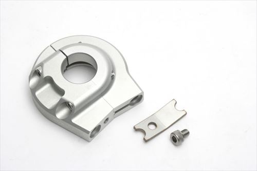 ACTIVE(アクティブ)  【4538792838540】 1060355 アルミスロットルホルダー スモール (TYPE-EVO2) SILの通販は