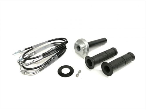 ACTIVE(アクティブ)  【4538792649511】 1061681 スロットルKIT (ホルダー:TYPE-1 SIL) 巻取φ44 (メッキ金具) 800mmの通販は