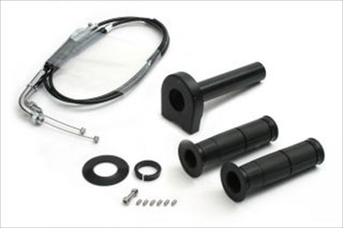 ACTIVE(アクティブ)  【4538792433066】 1062272 スロットルKIT (ホルダー:TYPE-2 BLK) 巻取φ32 (メッキ金具) GSX1300R 99-07/GSXR1000の通販は