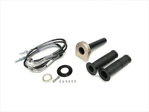 ACTIVE(アクティブ)  【4538792332697】 1062414 スロットルKIT (ホルダー:TYPE-2 T-GLD) 巻取φ40 (メッキ金具) 700mmの通販は