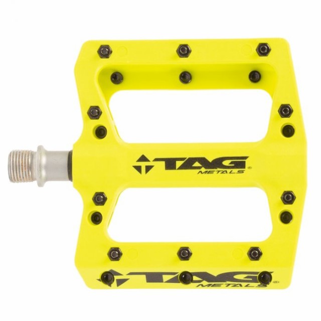 【送料無料】【TAG METALS (タグメタル)】 【5055356341159】ペダル T4001-01-000 T3 Pedals Nylon イエロー  【】の通販は