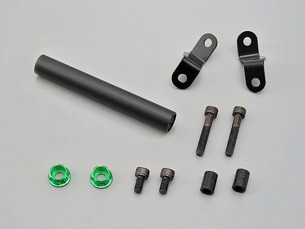 【DAYTONA(デイトナ)】 【4909449573334】車種別マルチバーホルダー ライムグリーン Ninja400/Ninja250 17861の通販は 7,489円