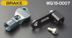 【送料無料】【ラフ＆ロード】 【4580332552447】レーシングブレーキ (タンクステー付) シルバー　ROUGH&ROAD WQ15-0007SV【WORKS QUALITY】
