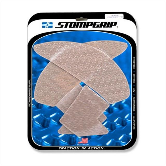 【ストンプグリップ】 【4550255264529】STOMPGRIP トラクションパッドタンクキット クリア ICON MT-10 17-20