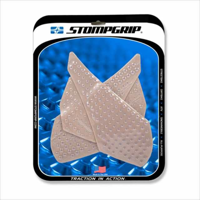 【ストンプグリップ】 【4550255702175】STOMPGRIP  トラクションパッドタンクキット クリア     VOLCANO R1200RS 15-17