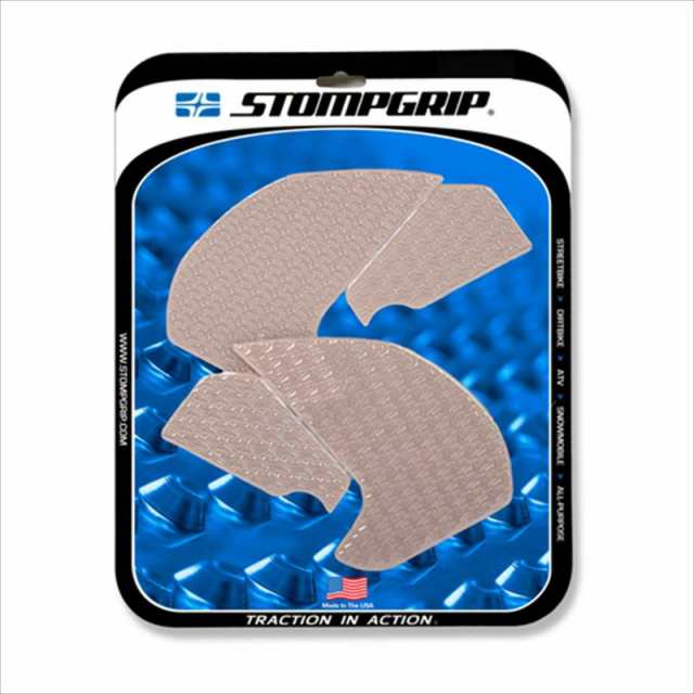 【ストンプグリップ】 【4550255702618】STOMPGRIP トラクションパッドタンクキット クリア ICON MT-07 18-20