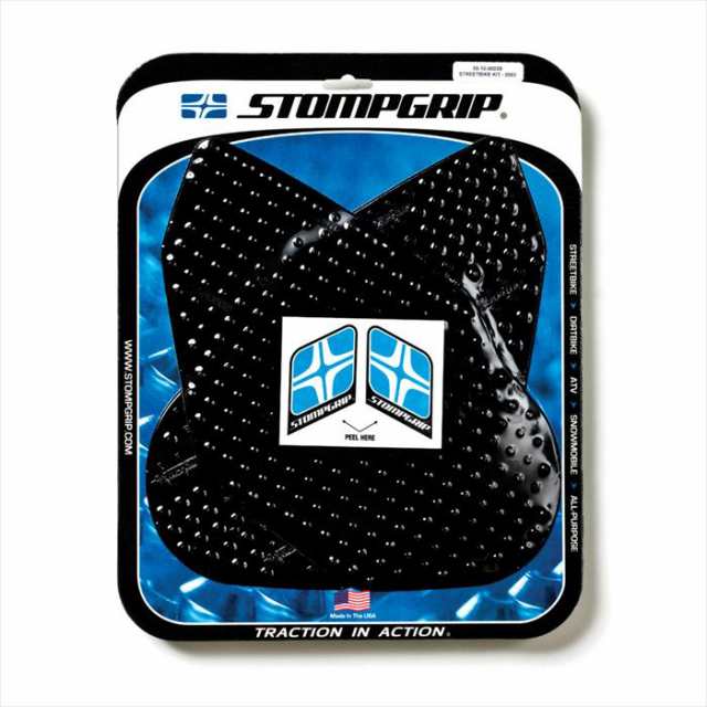【ストンプグリップ】 【4548664029181】 STOMPGRIP トラクションパッドタンクキット ブラック YZF-R6 99-02 P039-8487