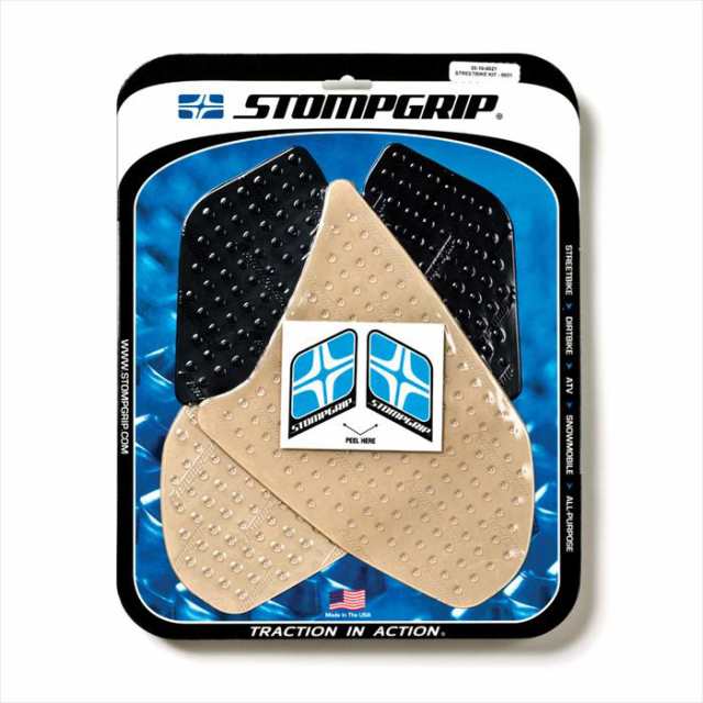 【ストンプグリップ】 【4548664029457】 STOMPGRIP トラクションパッドタンクキット クリア CBR1000RR 08-11 P039-8514