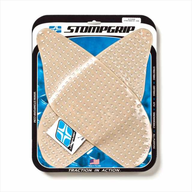 【ストンプグリップ】 【4548664029716】 STOMPGRIP トラクションパッドタンクキット クリア GSXR600／750 04-05 P039-8540の通販は