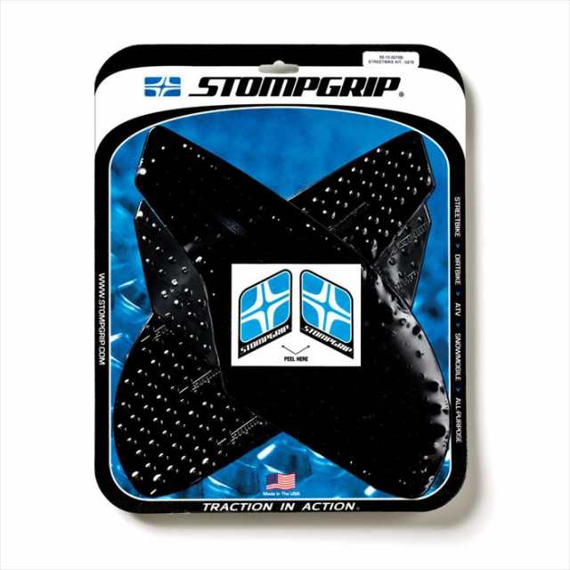 【ストンプグリップ】 【4548664918331】 STOMPGRIP トラクションパッドタンクキット ブラック DAYTONA675 13-18 P054-9327の通販は